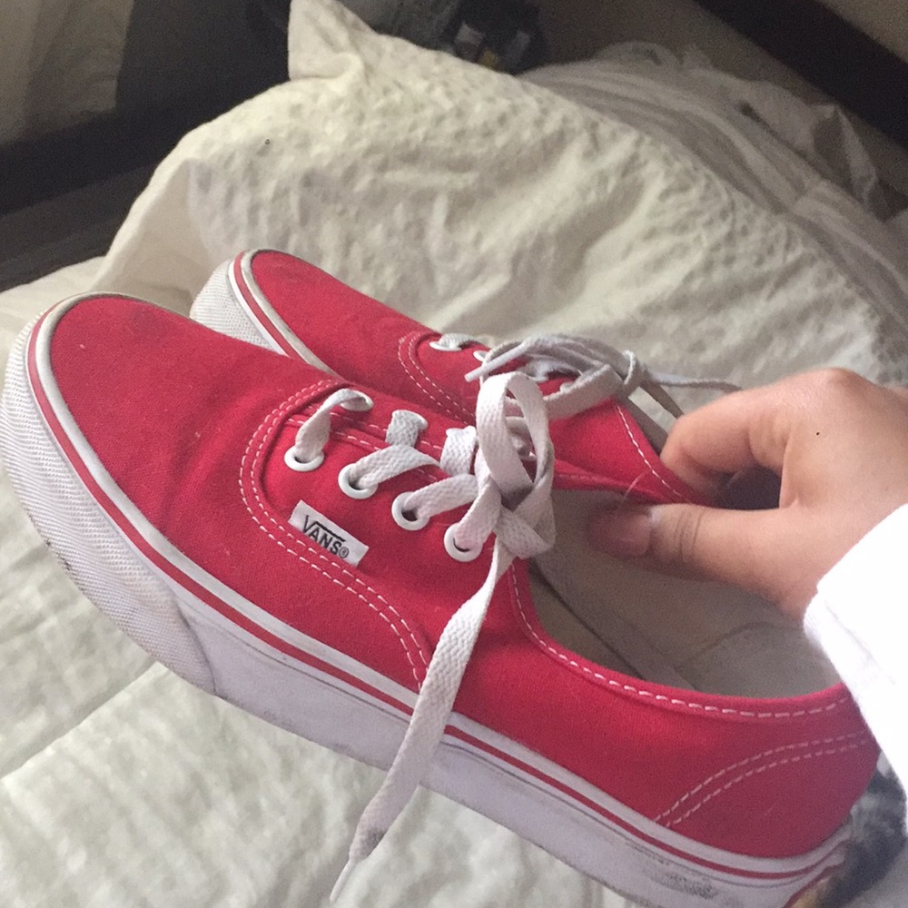 Red vans❤️💋